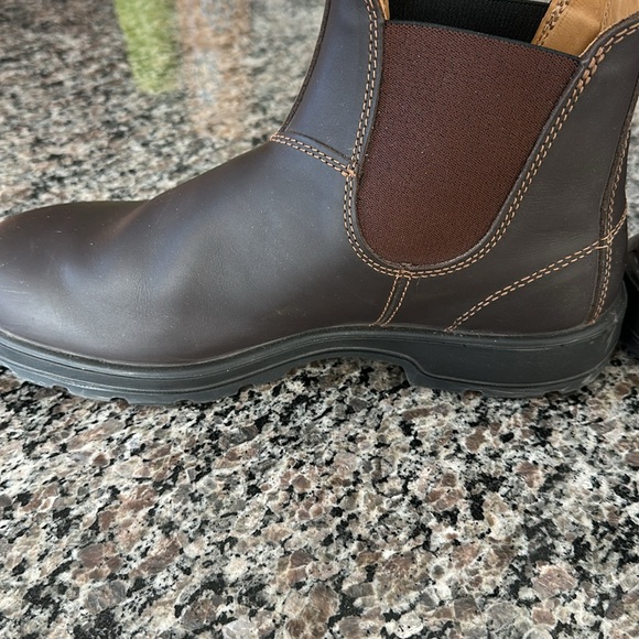 Blundstone Stout Brown Men’s Boot size 9.5 - Picture 9 of 13